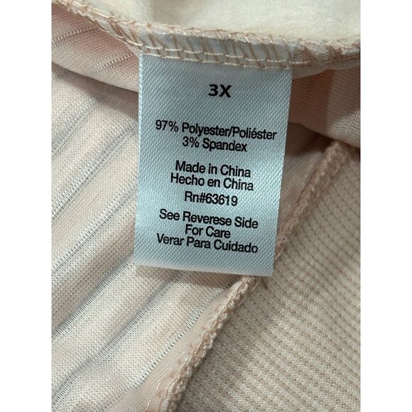 The Sweatshirt Project Womens Ribbed Cowl Neck Pullover Sz 3X - Picture 6 of 9